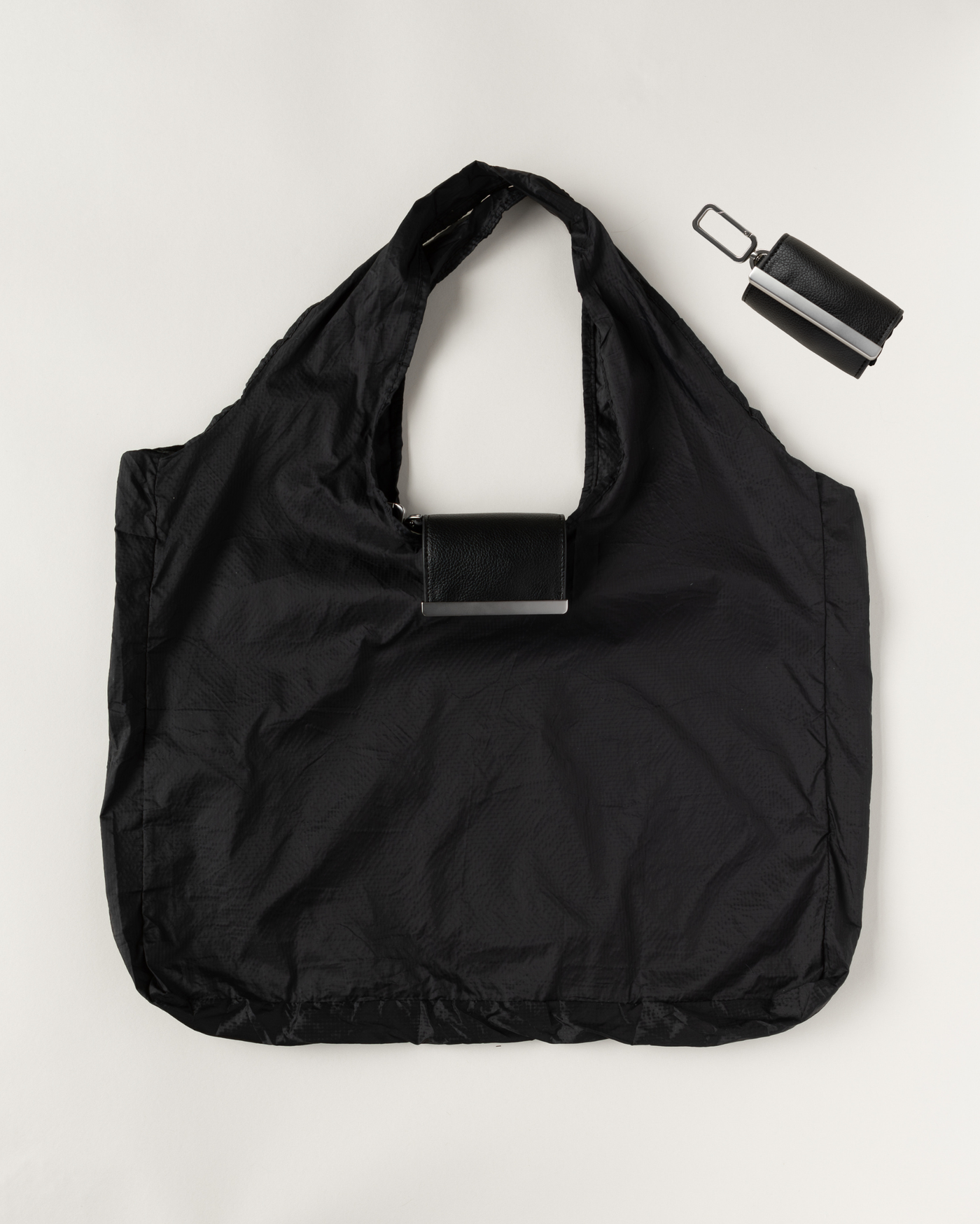 QuickBucket - keychain tote (Black)