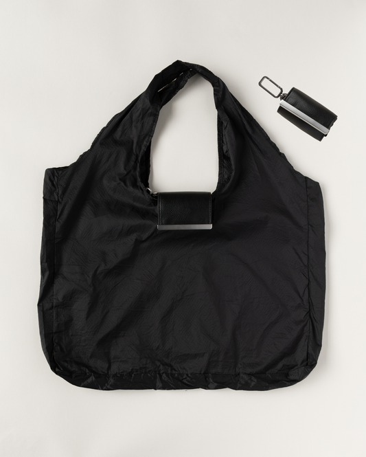 QuickBucket - keychain tote (Black)
