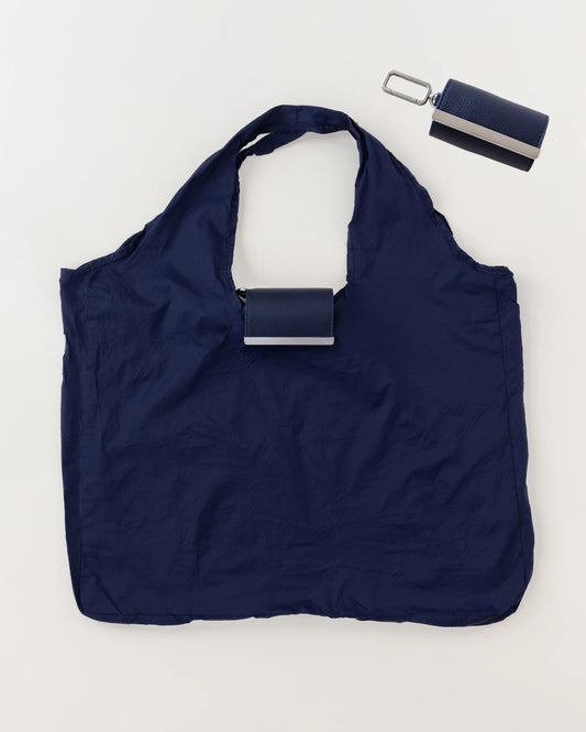 QuickBucket - keychain tote (navy)