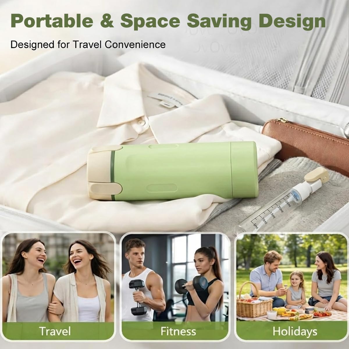 QuickBucket - Travel bottle kit (Set of 2)