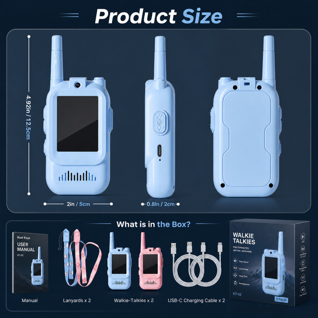 QuickBucket - Walkie Talkie (Set Of 2)