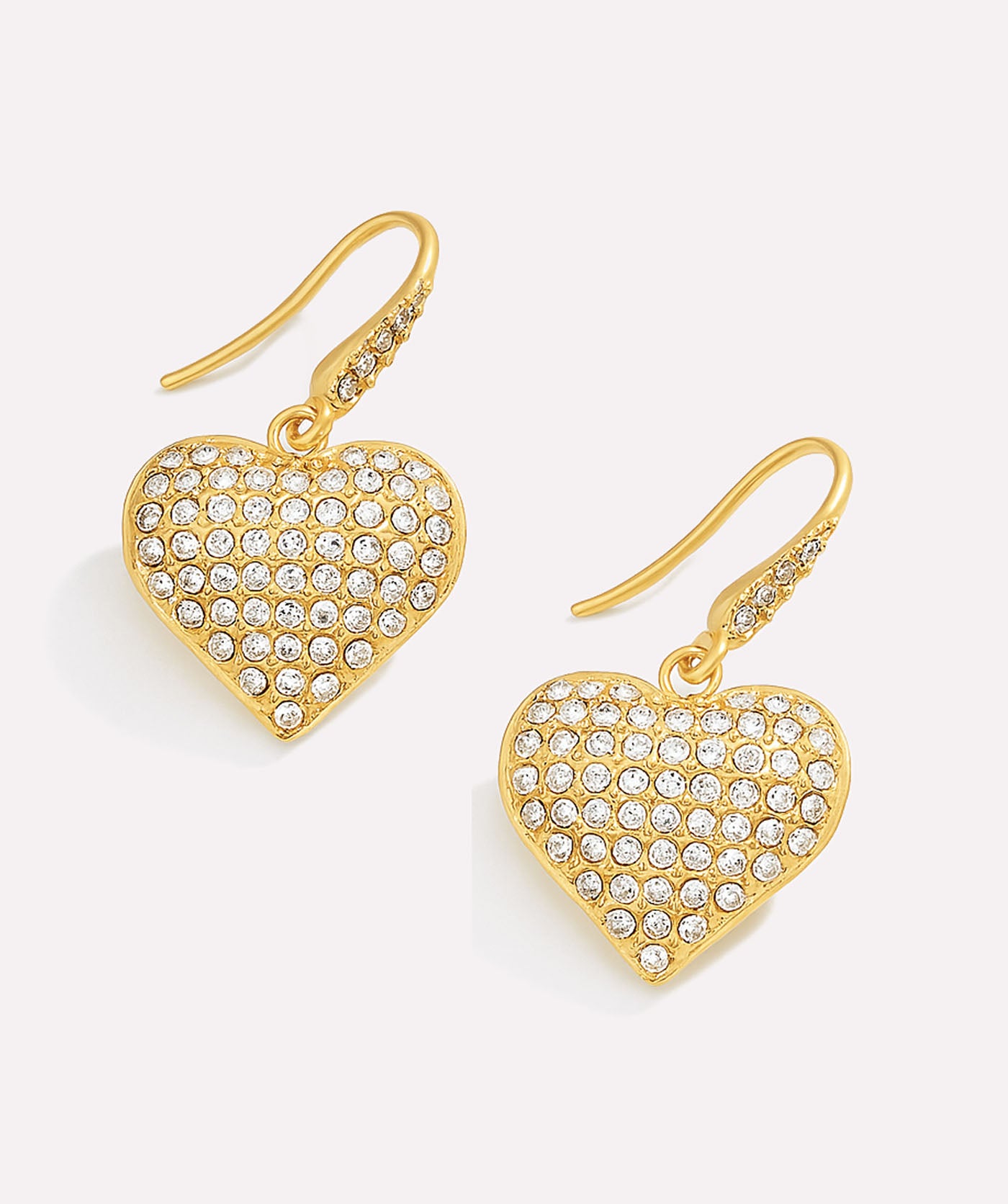 QuickBucket - Gilded Hearts Earrings