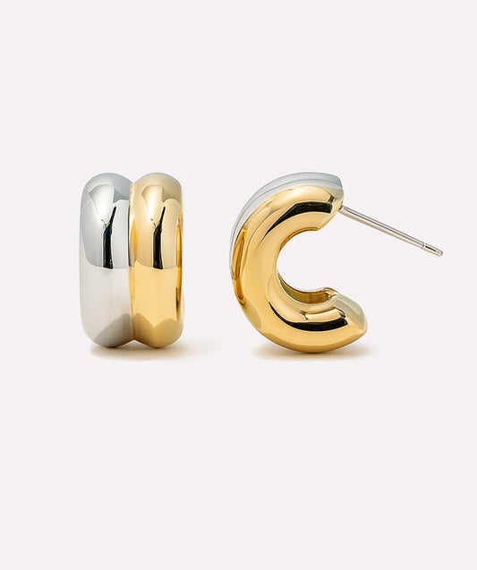 QuickBucket - Sleek Arc Earrings