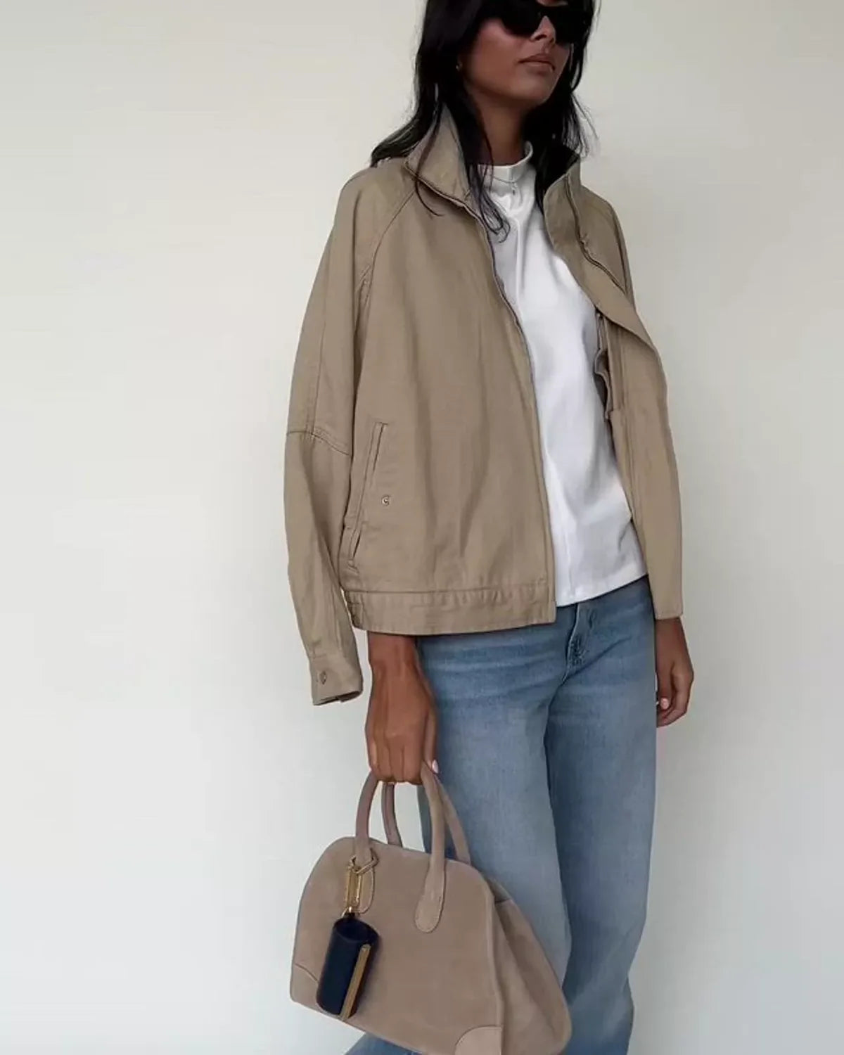 QuickBucket - keychain tote (navy)